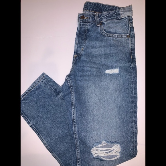 💙 H&M Boyfriend Low Waist Denim - Picture 2 of 4